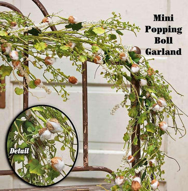 *Mini Popping Boll Garland - The Fox Decor